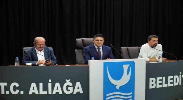 Aliağa Belediye Meclisinin mayıs ayı olağan toplantısı yapıldı
