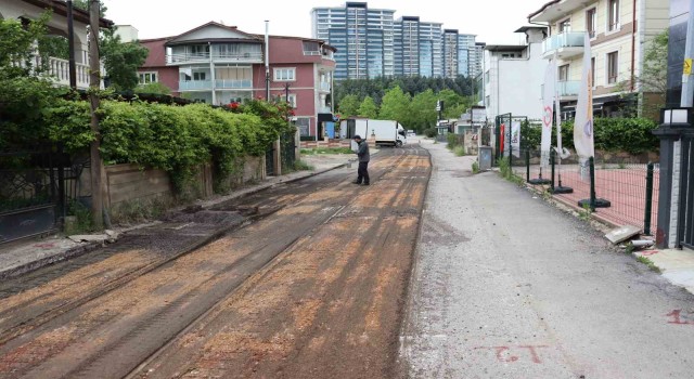 Alikahyada bin 880 metre asfalt çalışması yapılacak