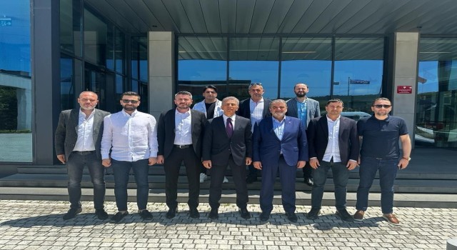 Anadolu Üniversitesi Kulüp Başkanı Özsarıdan TFF Başkanı Büyükekşiye ziyaret
