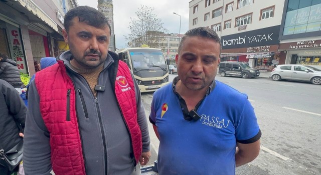 Arnavutköyde esnafın minibüs durağı isyanı, “Her gün bir kavga”