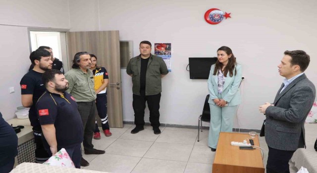 Aslanapa ilçe sağlık hizmetleri yerinde değerlendirildi
