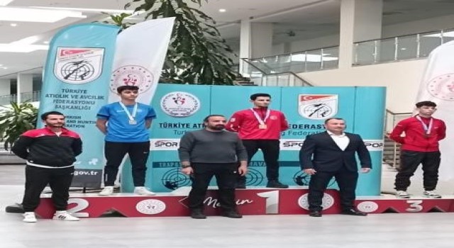 Atıcılıkta Diyarbakıra 3 madalya