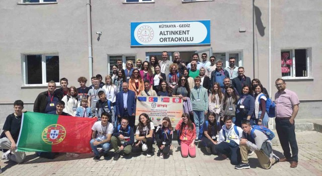 Avrupalı öğrenciler Altınkent Köyüne geldi