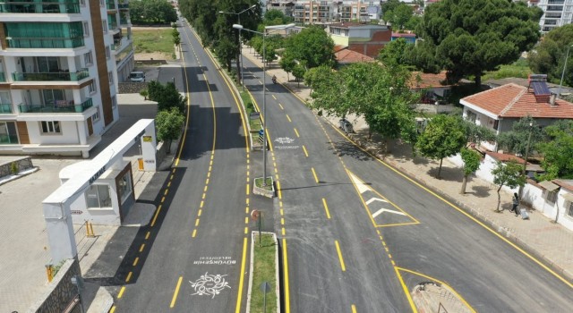 Aydın Büyükşehir Belediyesi Nazilli 75. Yıl Bulvarını yeniledi