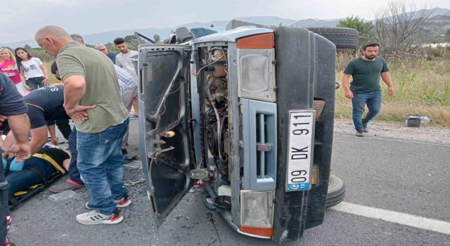 Aydında trafik kazası: 2 yaralı