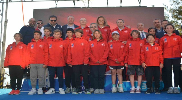 Ayvalıkta TYF Yelken Ligi 2. Ayak Optimist Yarışmaları sona erdi