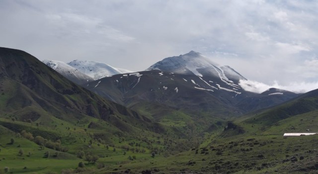Bağır Paşa Dağına kar yağdı