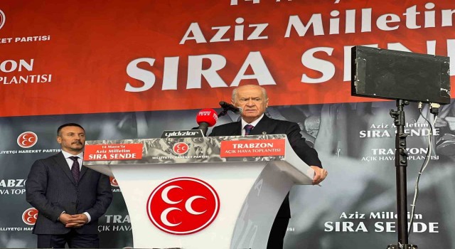 Bahçeli: “İktidarın ruhsatı ne ABDden, ne İngiltereden, ne Almanyadan, ne de Fransadan alınabilecektir”