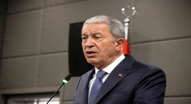 Bakan Akar: Faaliyetleri başarıyla devam ettirebilmek için her alanda güçlü olmaktan başka çare yok