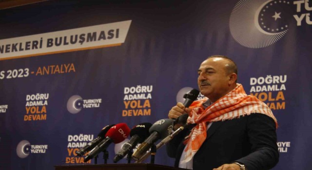 Bakan Çavuşoğlundan kayyum tepkisi