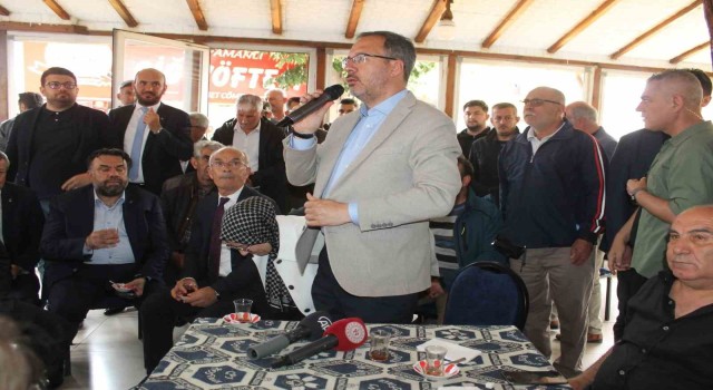 Bakan Kasapoğlu, 2. tur için Manyastan destek istedi