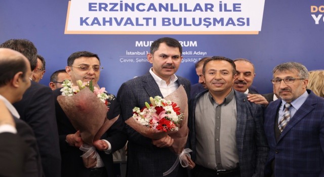 Bakan Kurum: ‘ Erzincanımızı çok daha parlak bir geleceğe hazırlayacağız