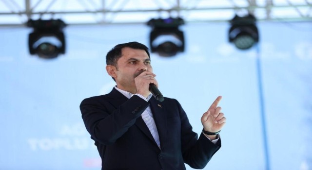 Bakan Kurum: 1 milyon 800 bin kardeşimizin yeni yuvası için adım attığını görüyoruz