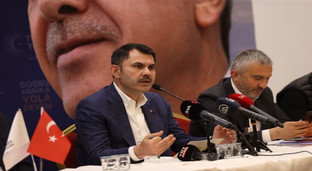 Bakan Kurum: “Milletimiz, 14 Mayısta sırtını Kandile dayayanlara değil, milletiyle yol yürüyenlere destek vermiştir”