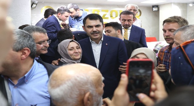 Bakan Kurum: “Sırtını teröre, teröristlere, FETÖye, PKKya dayayanlara milletimiz cevabı verdi”