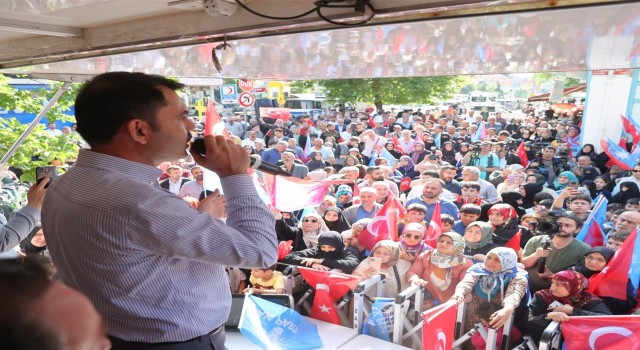 Bakan Kurum: Turgut Reis Mahallemize bir mesire alanı millet bahçesi kazandırıyoruz