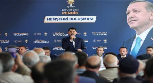 Bakan Kurum: “Ülkemiz için mücadele veriyoruz”
