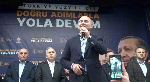 Bakan Soylu: Dağları teröristlerden nasıl temizlediysek, Suriyeyi de Irakı da teröristlerden temizlemeyen namerttir”