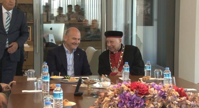 Bakan Soylu Türk Musevi Cemaati ile bir araya geldi
