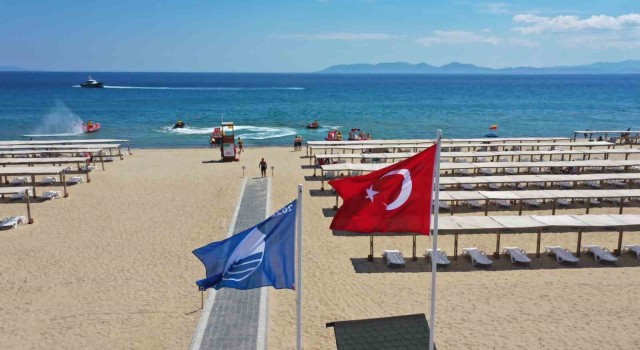 Balıkesir Mavi Bayrakta Türkiye dördüncülüğüne yükseldi