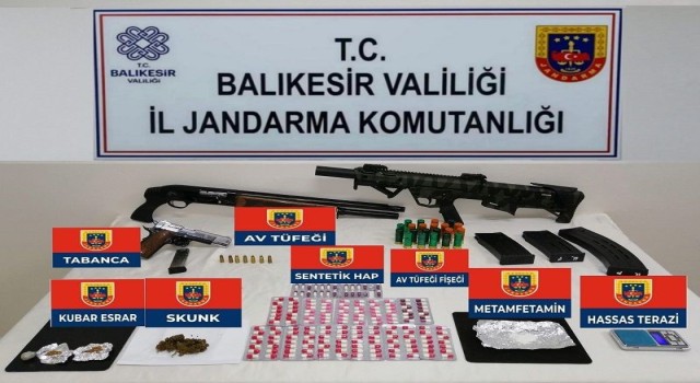 Balıkesirde uyuşturucu operasyonu: 6 gözaltı