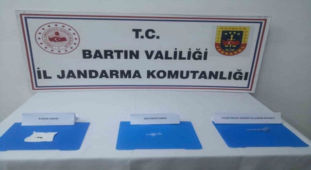 Bartında Jandarma ekiplerinden uyuşturucu operasyonu