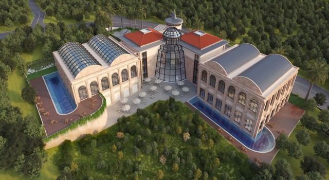 Başiskele Yeniköy Günübirlik Termal Tesisinde çalışmalar sürüyor