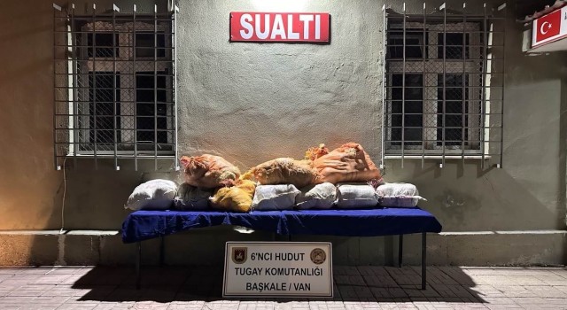 Başkalede 340 kilo uyuşturucu ele geçirildi