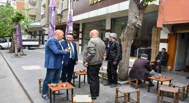 Başkan Beyoğlu, halkla buluşarak çözüm üretmeye devam ediyor