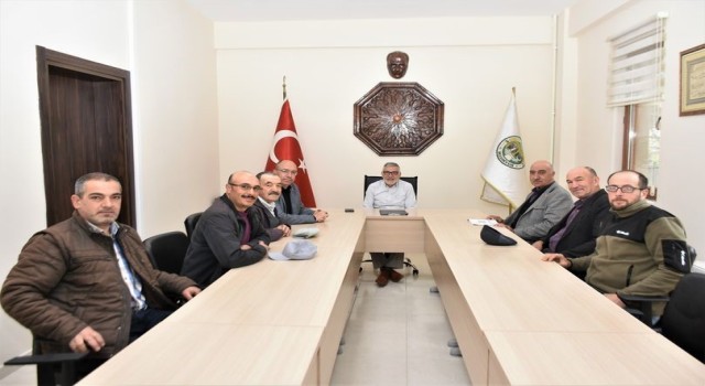 Başkan Bozkurta teşekkür ziyareti