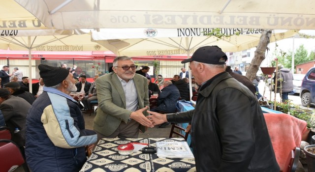Başkan Bozkurttan pazar ziyareti
