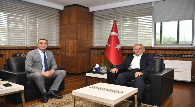 Başkan Büyükkılıça kamu kurumu yöneticilerinden ziyaret