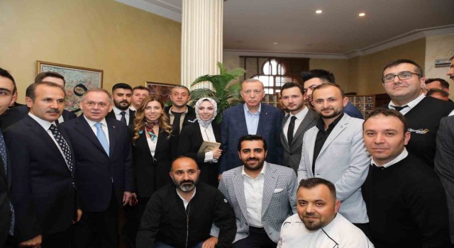 Başkan Demirden Cumhurbaşkanı Erdoğana proje sunumu