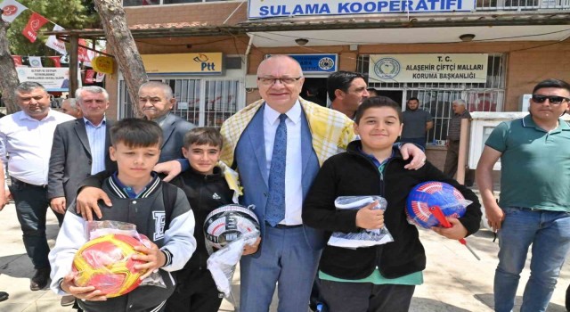Başkan Ergüne coşkulu karşılama