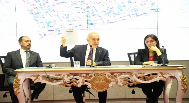Başkan Kara inşaat sektör temsilcileriyle bir araya geldi
