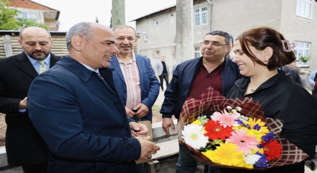 Başkan Söğüte doğalgaz teşekkürü