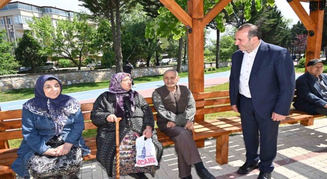 Başkan Tutuktan 2. etap bisiklet ve yaya yolunda inceleme