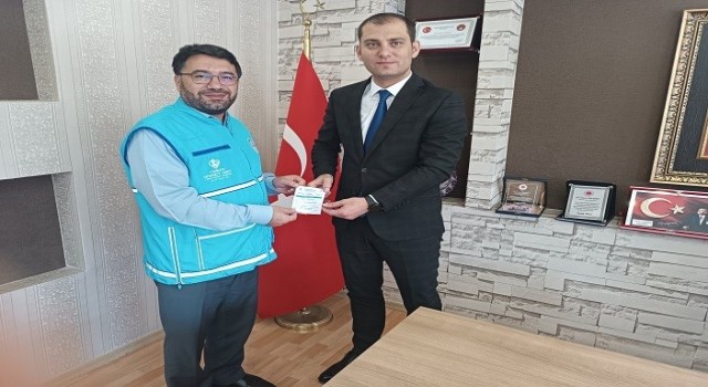 Başsavcı Ünlüsoy, TDVye kurban bağışında bulundu