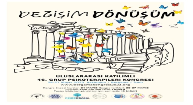 Bergama 46. Grup Psikoterapi Kongresine ev sahipliği yapıyor