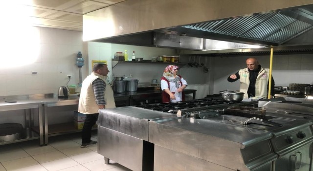 Beyşehirde kafeterya, büfe, yemekhaneler denetlendi