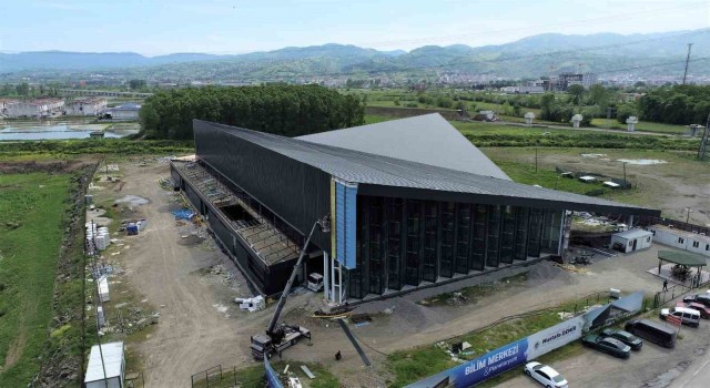Bilim Merkezi ve Planetaryum inşaatının yüzde 88i bitti