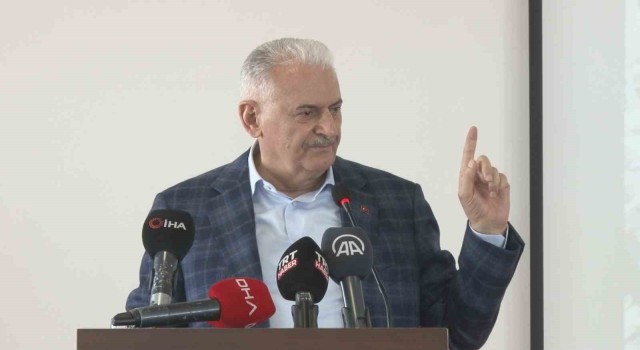 Binali Yıldırım Ankarada fabrika işçileriyle buluştu