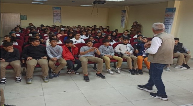 Bingölde öğrencilere biyolojik çeşitlilik eğitimi verildi