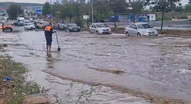 Bingölde sağanak yağış etkili oldu