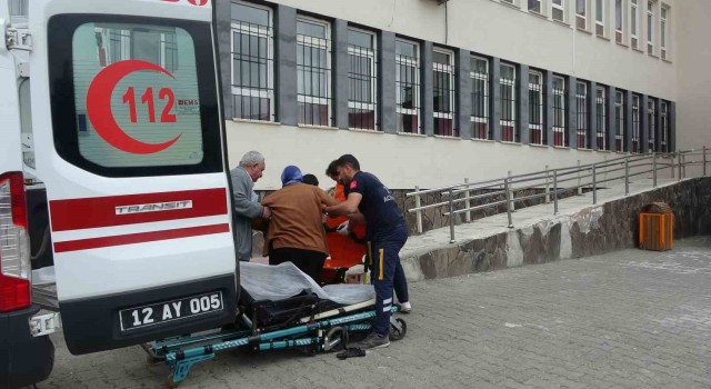 Bingölde yaşlı ve hastalar ambulansla sandığa götürülüyor