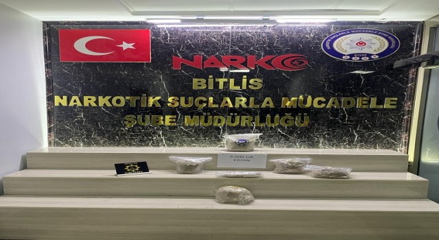 Bitliste 9 kilo eroin ele geçirildi