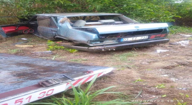 Buharkentte trafik kazası: 2 yaralı