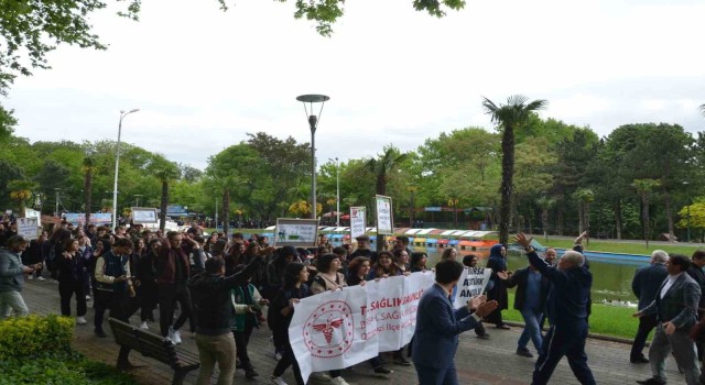 Bursa İl Sağlık Müdürlüğünden yürüyüş etkinliği