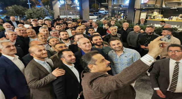 Bursada Faruk Çelike yoğun ilgi...500 araçlık konvoyla karşılandı