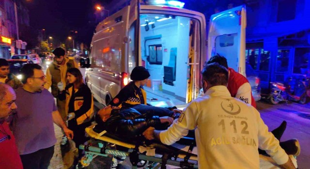 Bursada motosiklet sürücüsü ölümden döndü